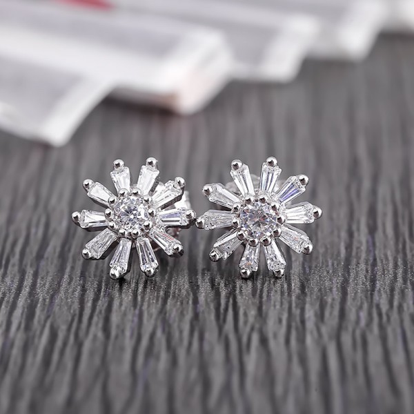 Bộ trang sức bạc Alice Flower 4