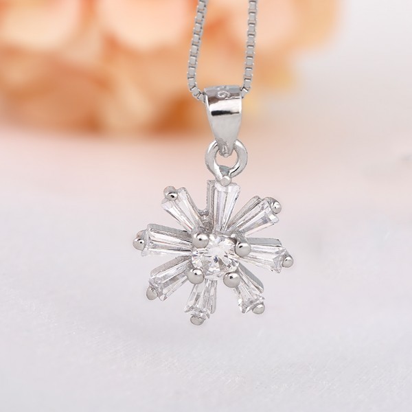 Bộ trang sức bạc Candice Flower 3