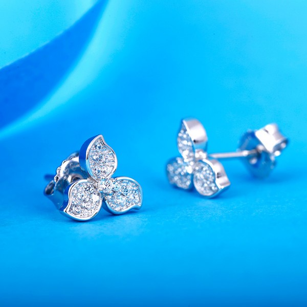 Bộ trang sức bạc Clover 4