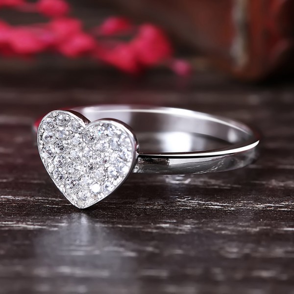 Bộ trang sức bạc Curtis Heart 3