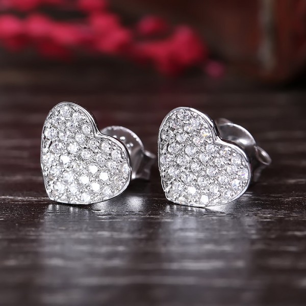 Bộ trang sức bạc Curtis Heart 5