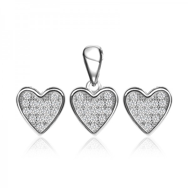 Bộ trang sức bạc Despa Love1