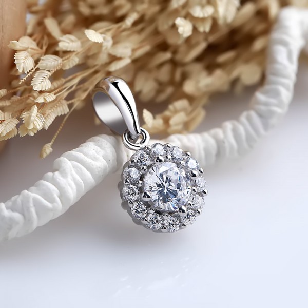 Bộ trang sức bạc Elen Circle 4