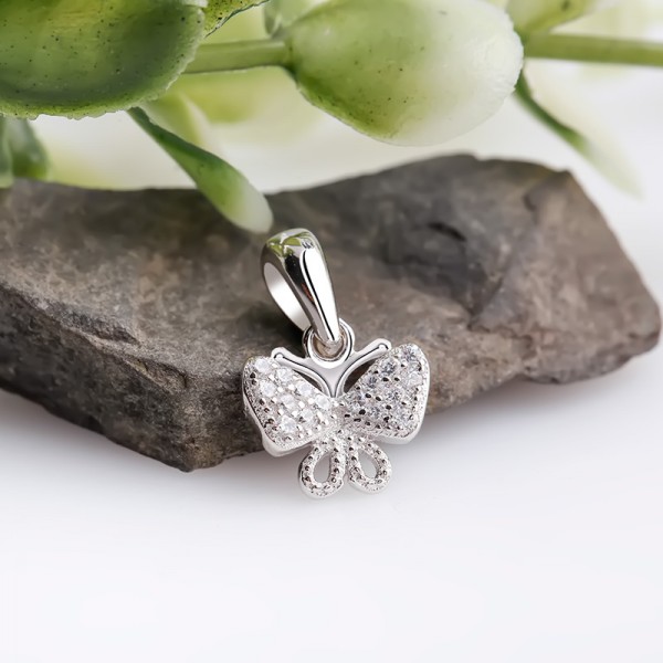 Bộ trang sức bạc Gem Butterfly 4