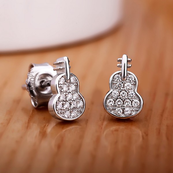 Bộ trang sức bạc Guitar 4