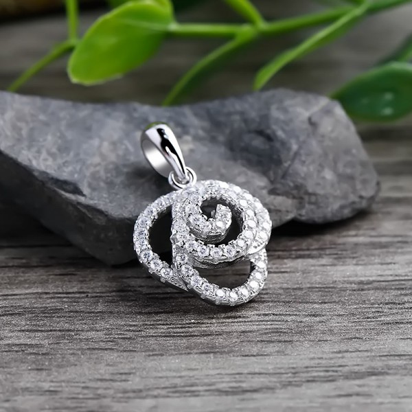 Bộ trang sức bạc Hayi Flower 4