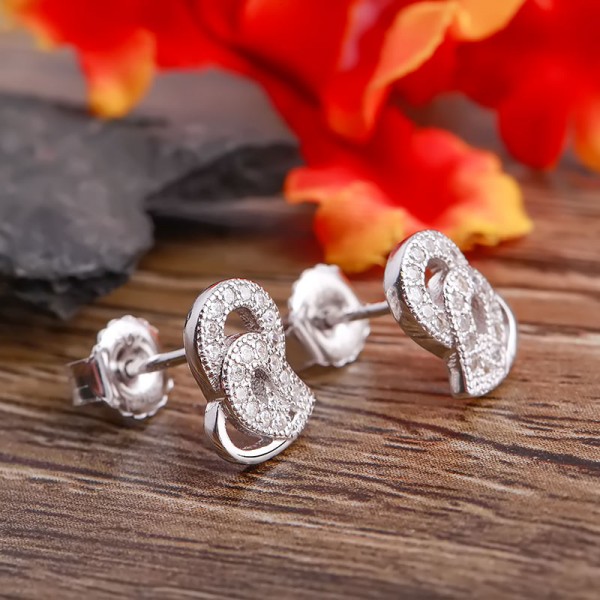 Bộ trang sức bạc Heart And Water 3