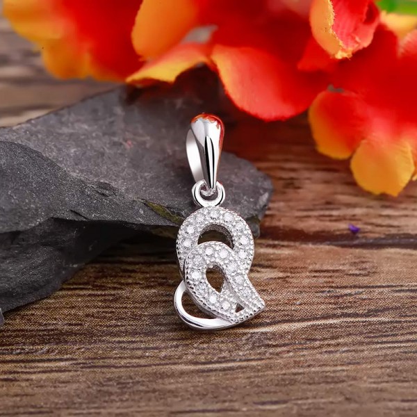 Bộ trang sức bạc Heart And Water 4