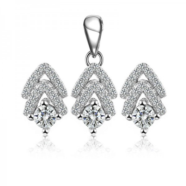Bộ trang sức bạc Hinxe Love 1