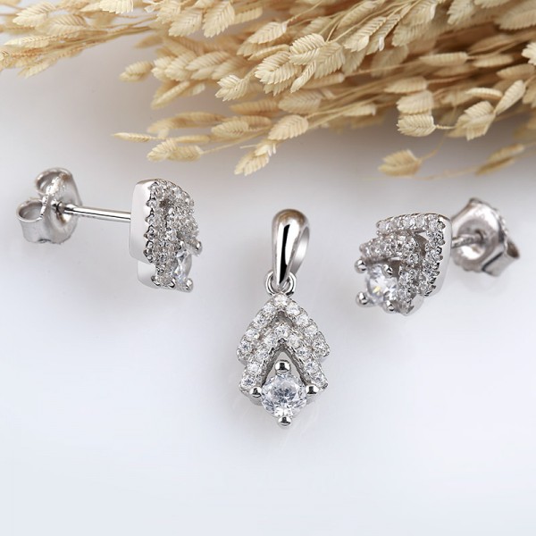 Bộ trang sức bạc Hinxe Love 2