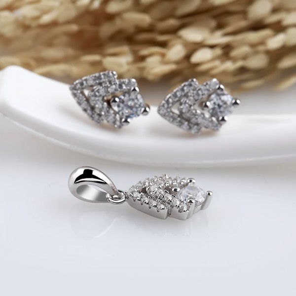 Bộ trang sức bạc Hinxe Love 3