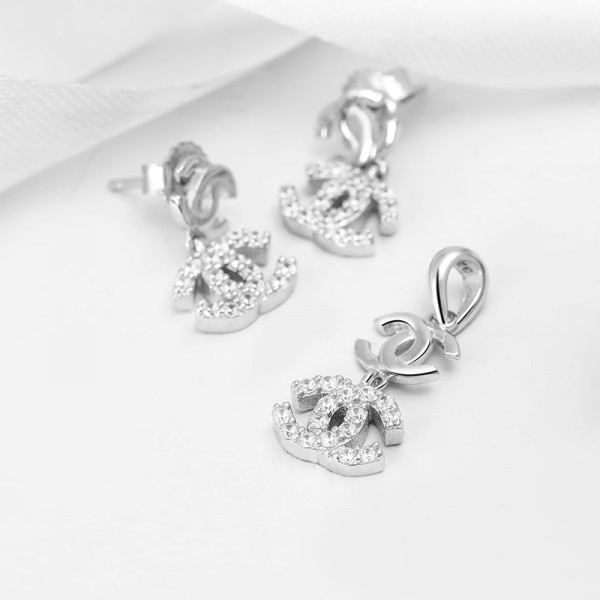 Bộ trang sức bạc LeBlanc Love2