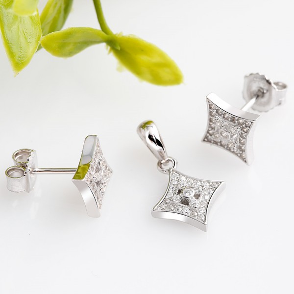 Bộ trang sức bạc Little Star 2