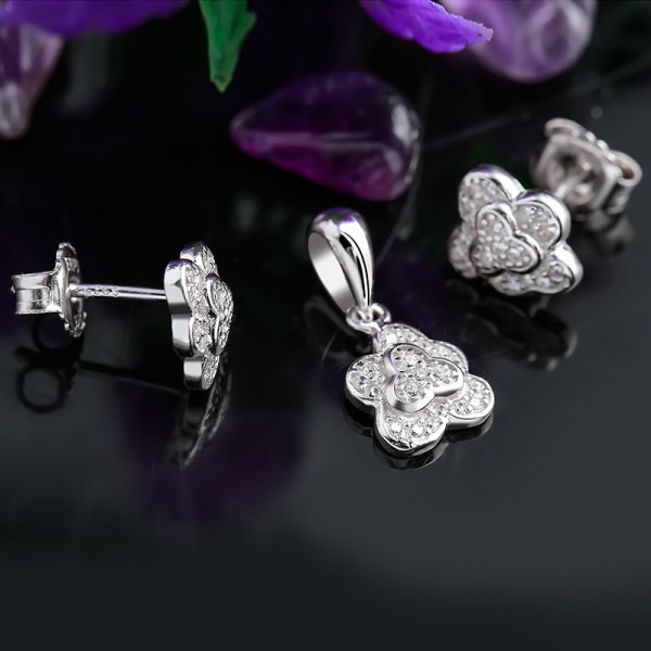 Bộ trang sức bạc Minina Love 2