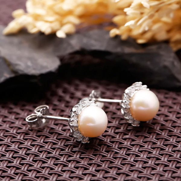 Bộ trang sức bạc ngọc trai Daystar 4