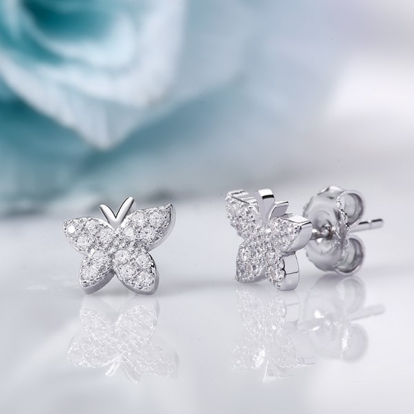 Bộ trang sức bạc Pretty Butterfly 3