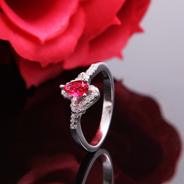 Bộ trang sức bạc Ruby Beauty 3