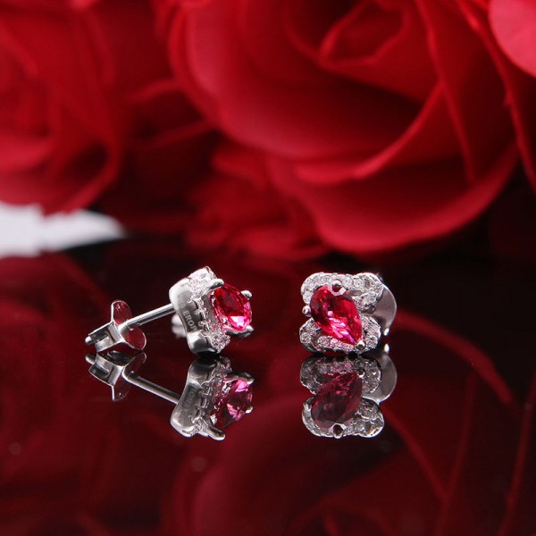 Bộ trang sức bạc Ruby Beauty 5