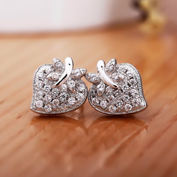 Bộ trang sức bạc Strawberry 4