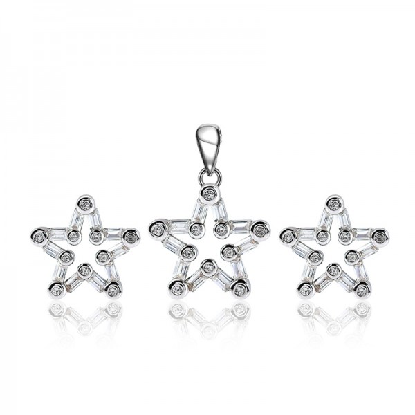 Bộ trang sức bạc Special Star 1