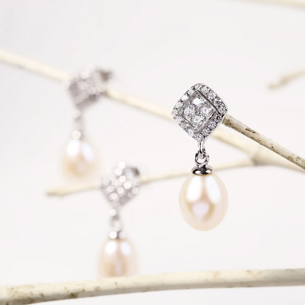 Bộ trang sức bạc Sweet Love Pearl 3