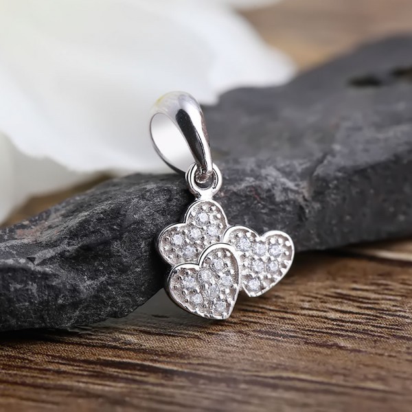 Bộ trang sức bạc Takan Heart 4
