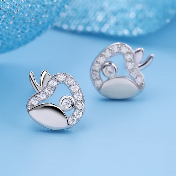 Bộ trang sức bạc White Apple 3