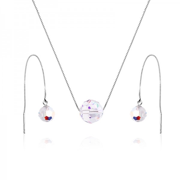 Bộ trang sức đá Swarovski La La1