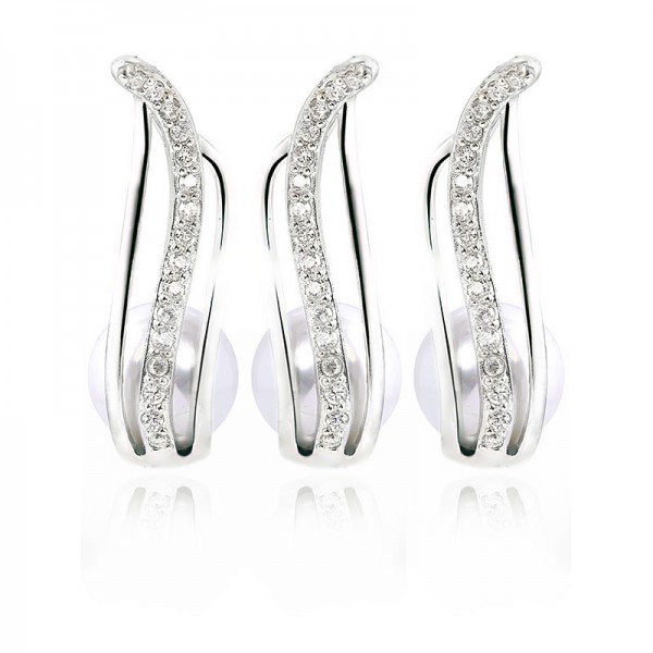 Bộ trang sức bạc Angel Harp 1