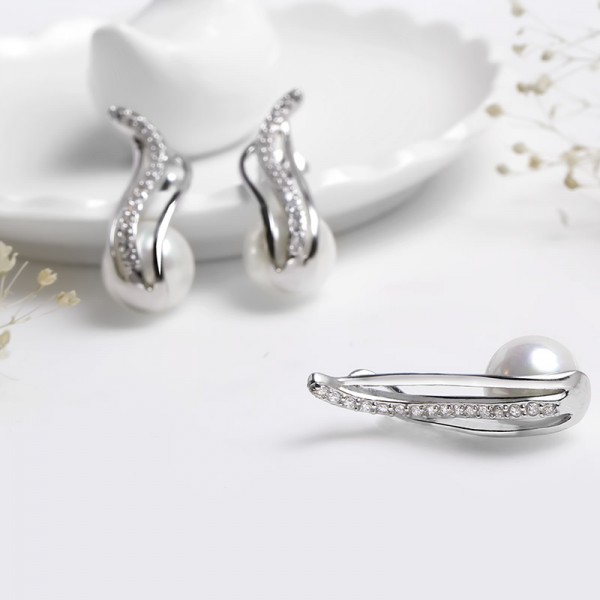 Bộ trang sức bạc Angel Harp 2
