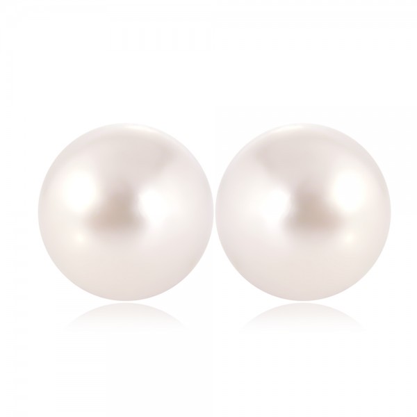 Bông tai bạc Brightly Pearl 1