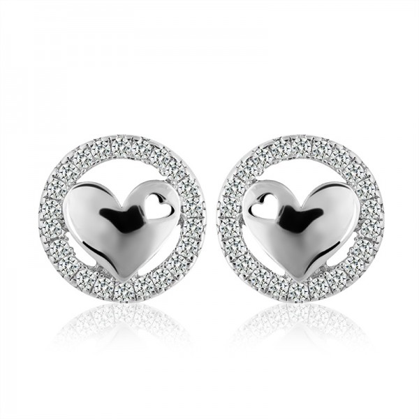 Bông tai bạc Diamond 1