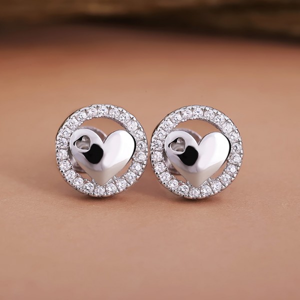 Bông tai bạc Diamond 2