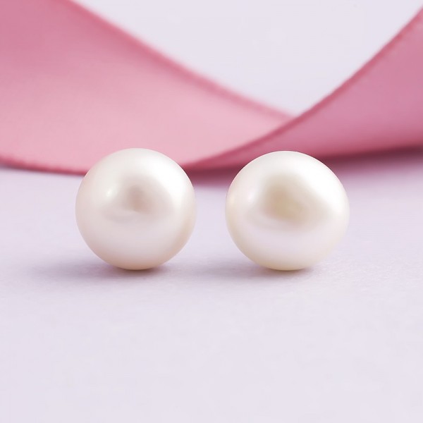  Bông tai bạc ngọc trai Exyna Love 3