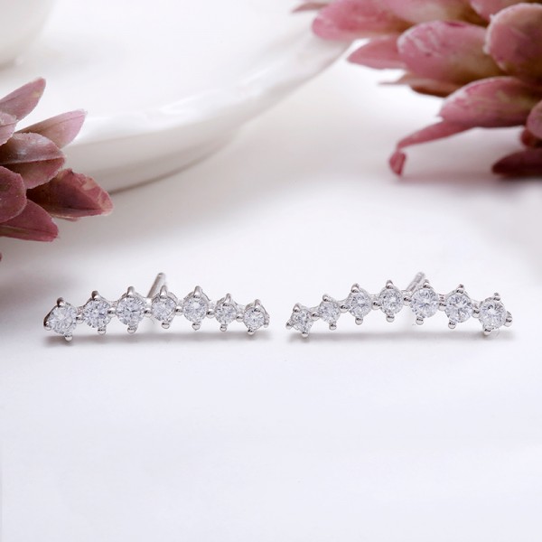 Bông tai bạc Twinkle Bloom 4