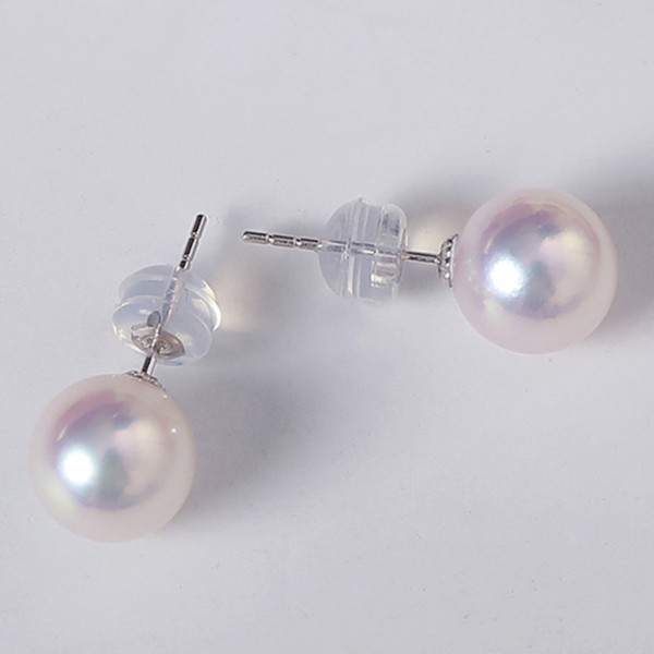 Bông tai vàng 18K ngọc trai biển Akoya 4-6mm Kirito