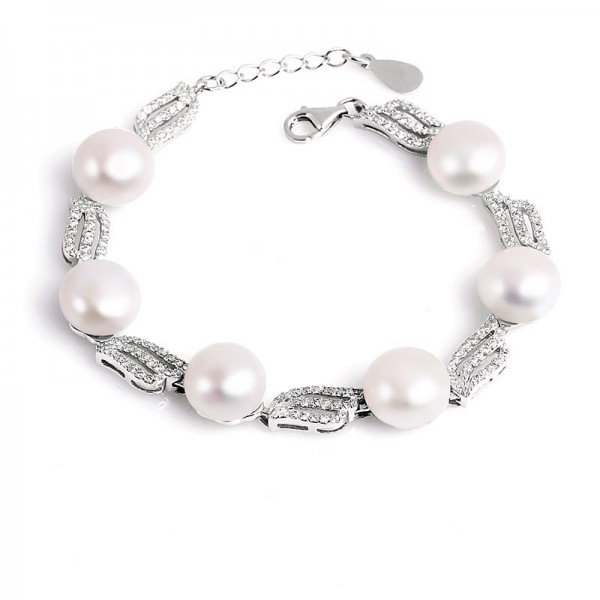 Lắc tay bạc Seaway Pearl -1