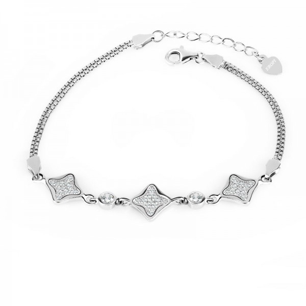 Lắc tay bạc Tiffany Love  1