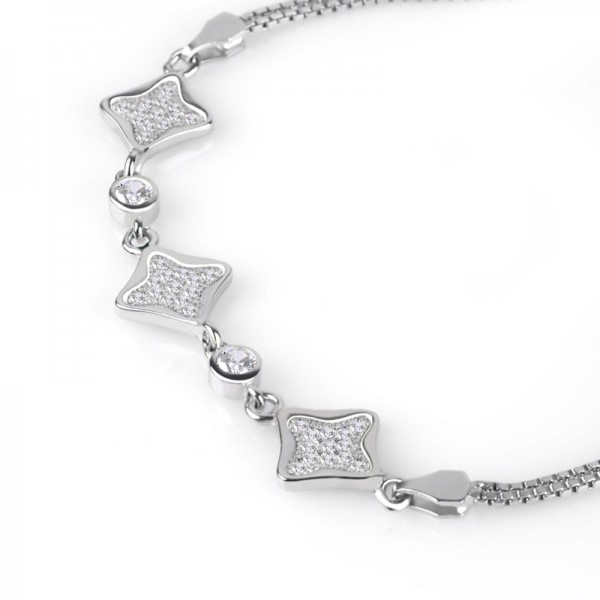 Lắc tay bạc Tiffany Love  3