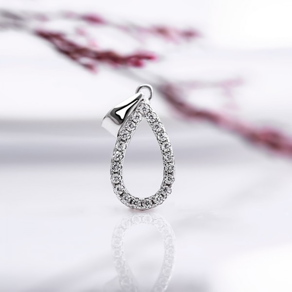 Mặt dây chuyền bạc Bard Love 2