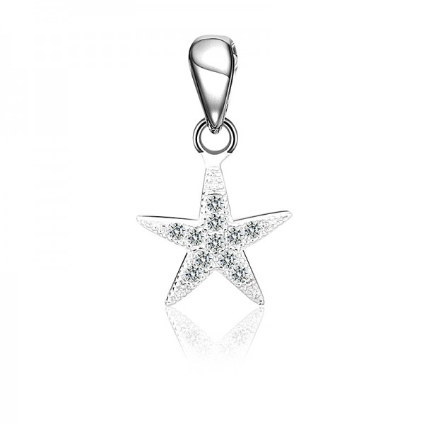 Mặt dây chuyền bạc Beauty Starfish 1