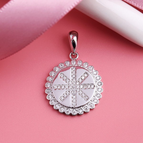 Mặt dây chuyền bạc Brand Love3