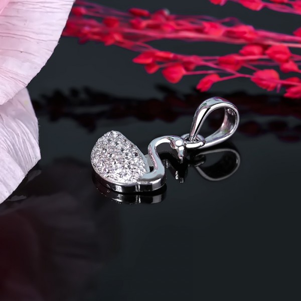 Mặt dây chuyền bạc Gnar Love 2
