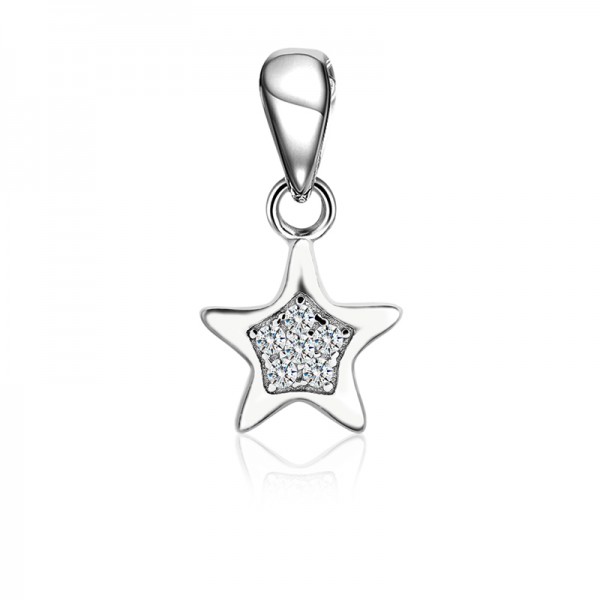Mặt dây chuyền bạc Isaac Star 1