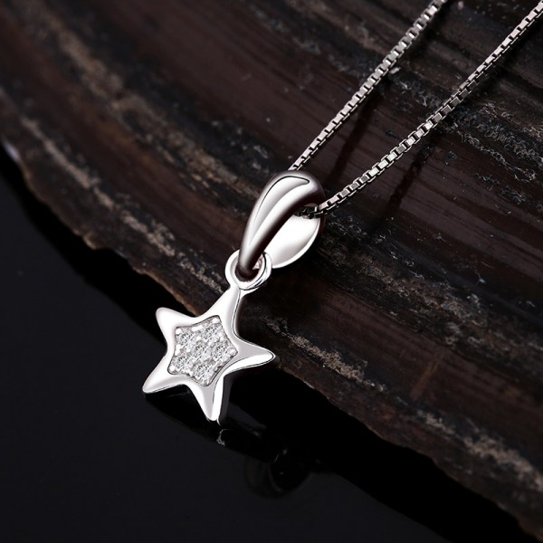 Mặt dây chuyền bạc Isaac Star 4