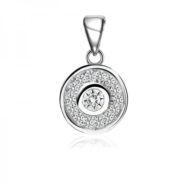 Mặt dây chuyền bạc Jen Circle 1
