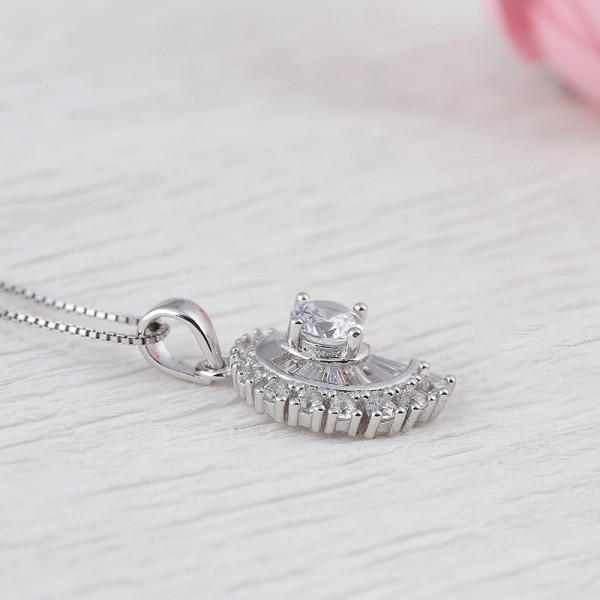 Mặt dây chuyền bạc Karma Love 3