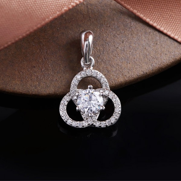 Mặt dây chuyền bạc Love Circles 2