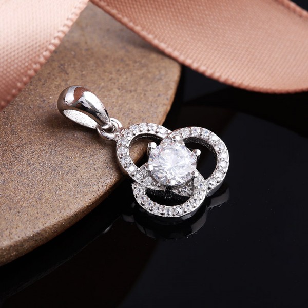 Mặt dây chuyền bạc Love Circles 3