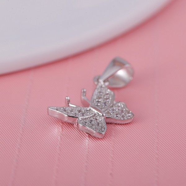 Mặt dây chuyền bạc Nunu Love 3